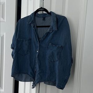 Denim Blue Women's Blouse
